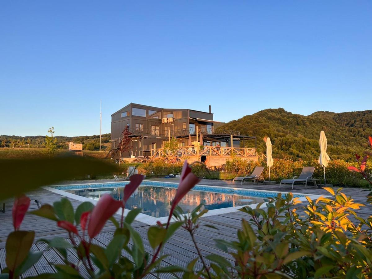 Hotel Flandra Glamping Corbeni Exteriér fotografie