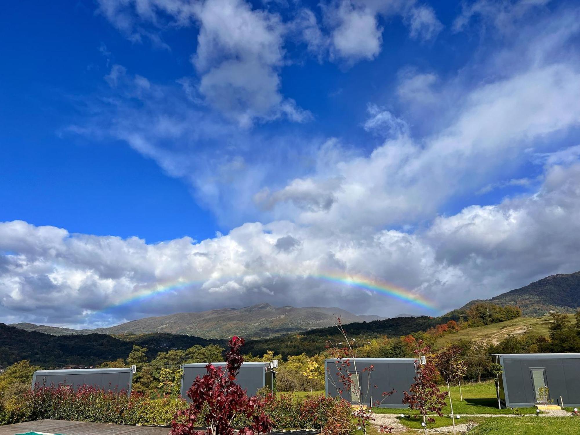 Hotel Flandra Glamping Corbeni Exteriér fotografie