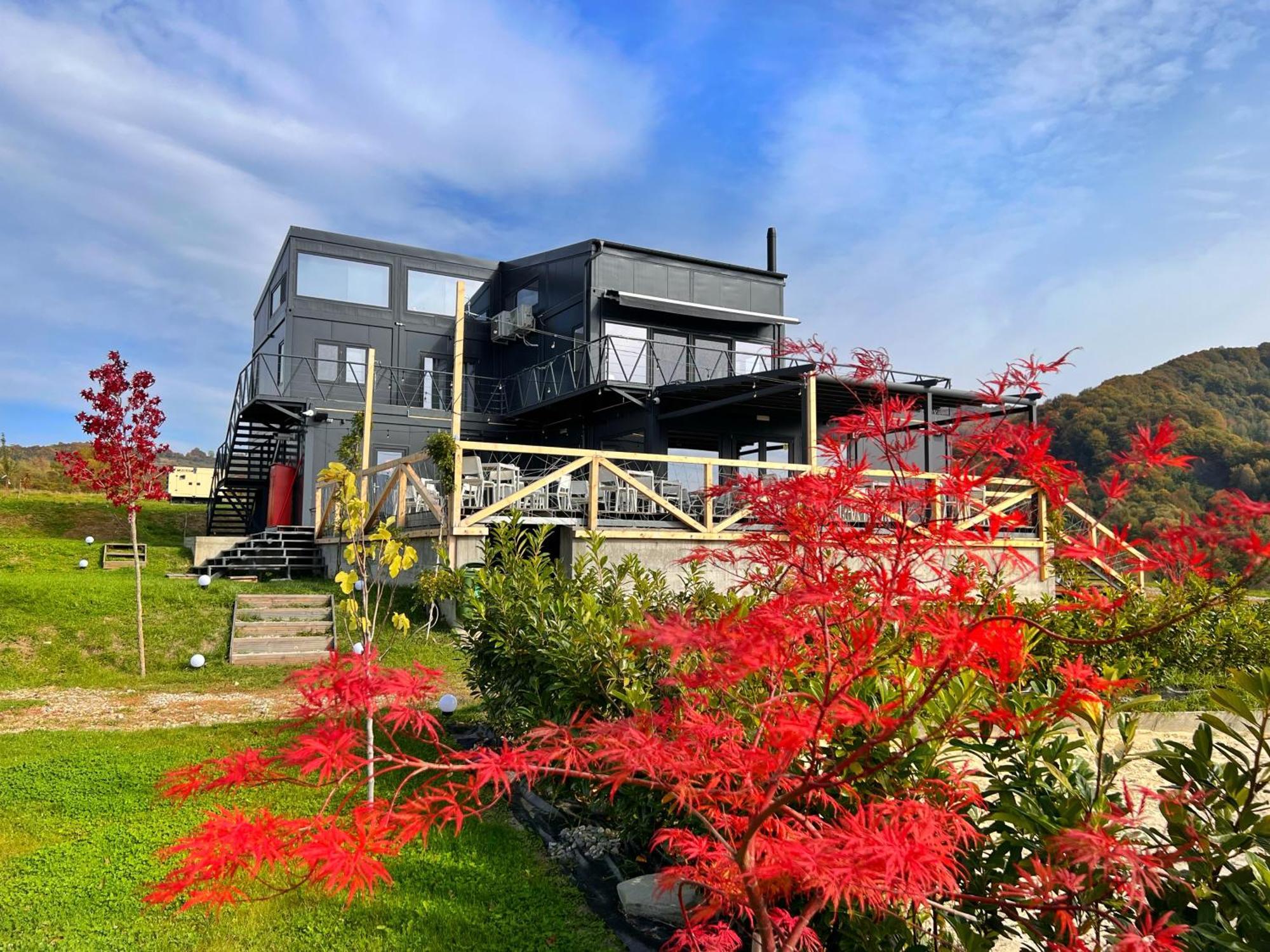 Hotel Flandra Glamping Corbeni Exteriér fotografie