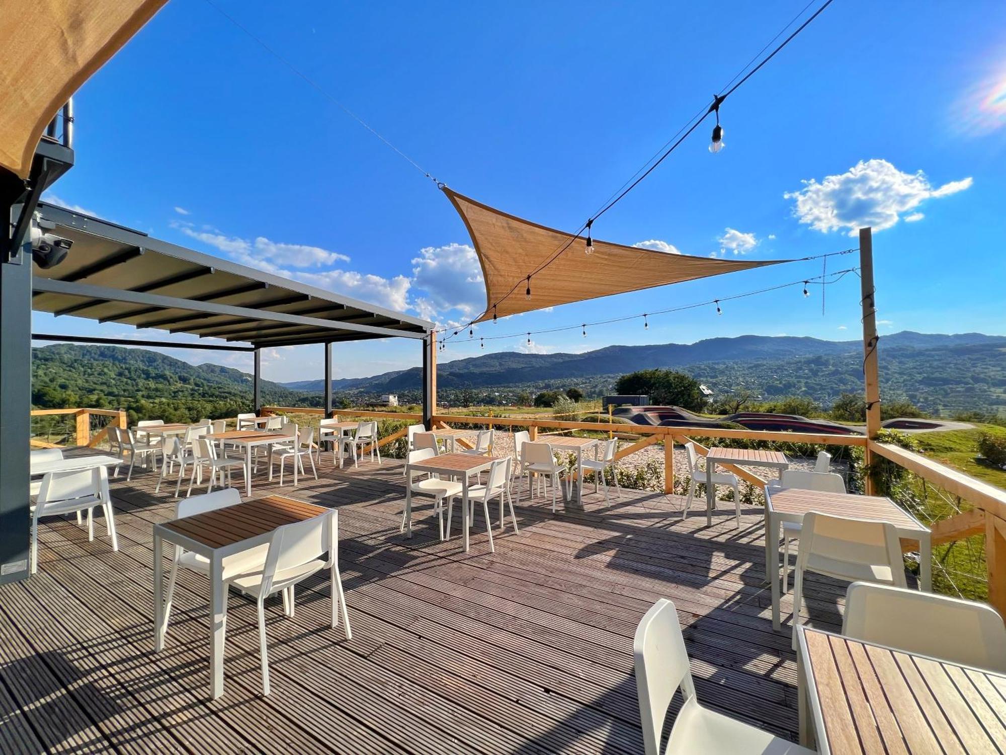 Hotel Flandra Glamping Corbeni Exteriér fotografie