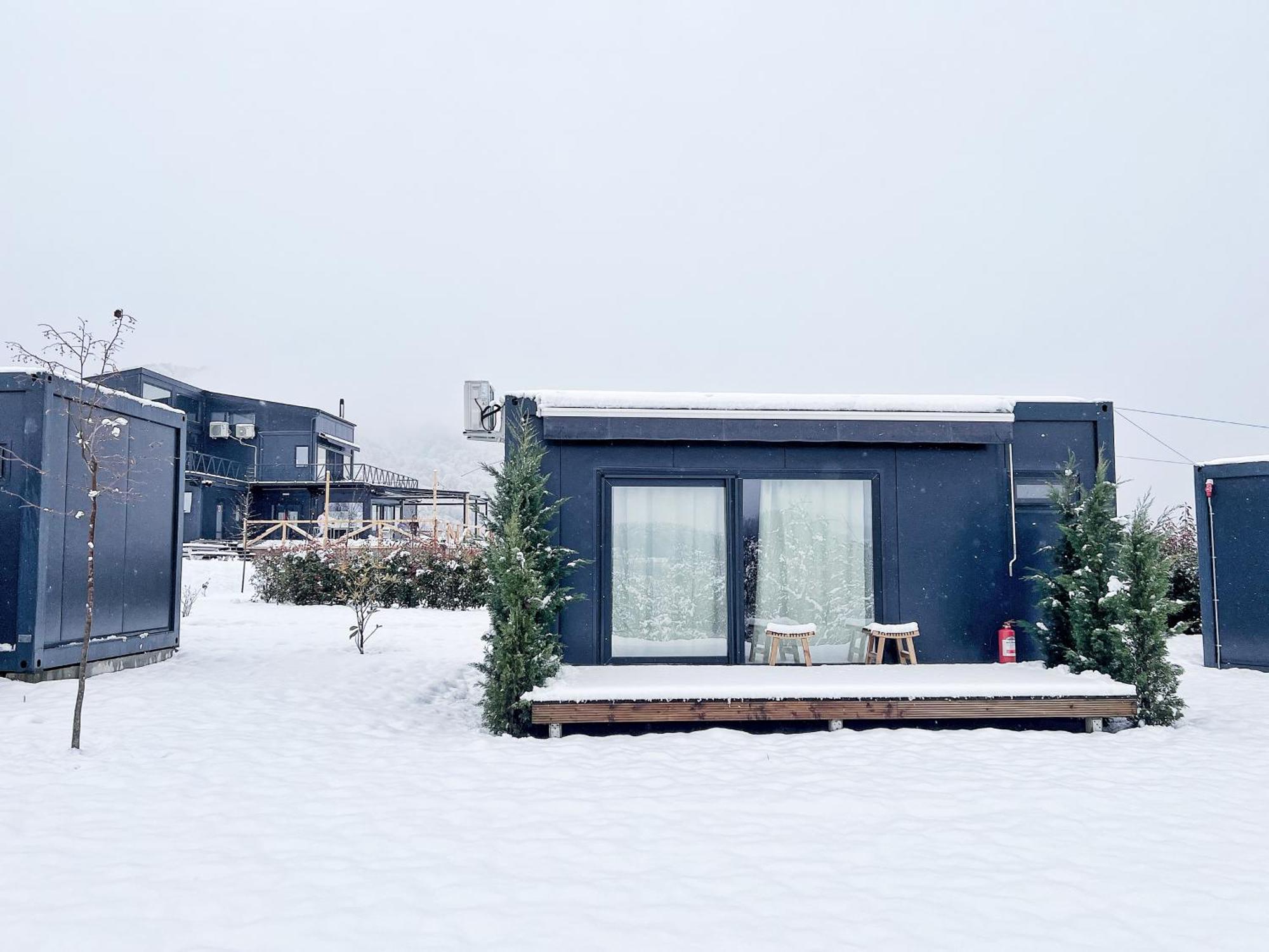 Hotel Flandra Glamping Corbeni Exteriér fotografie
