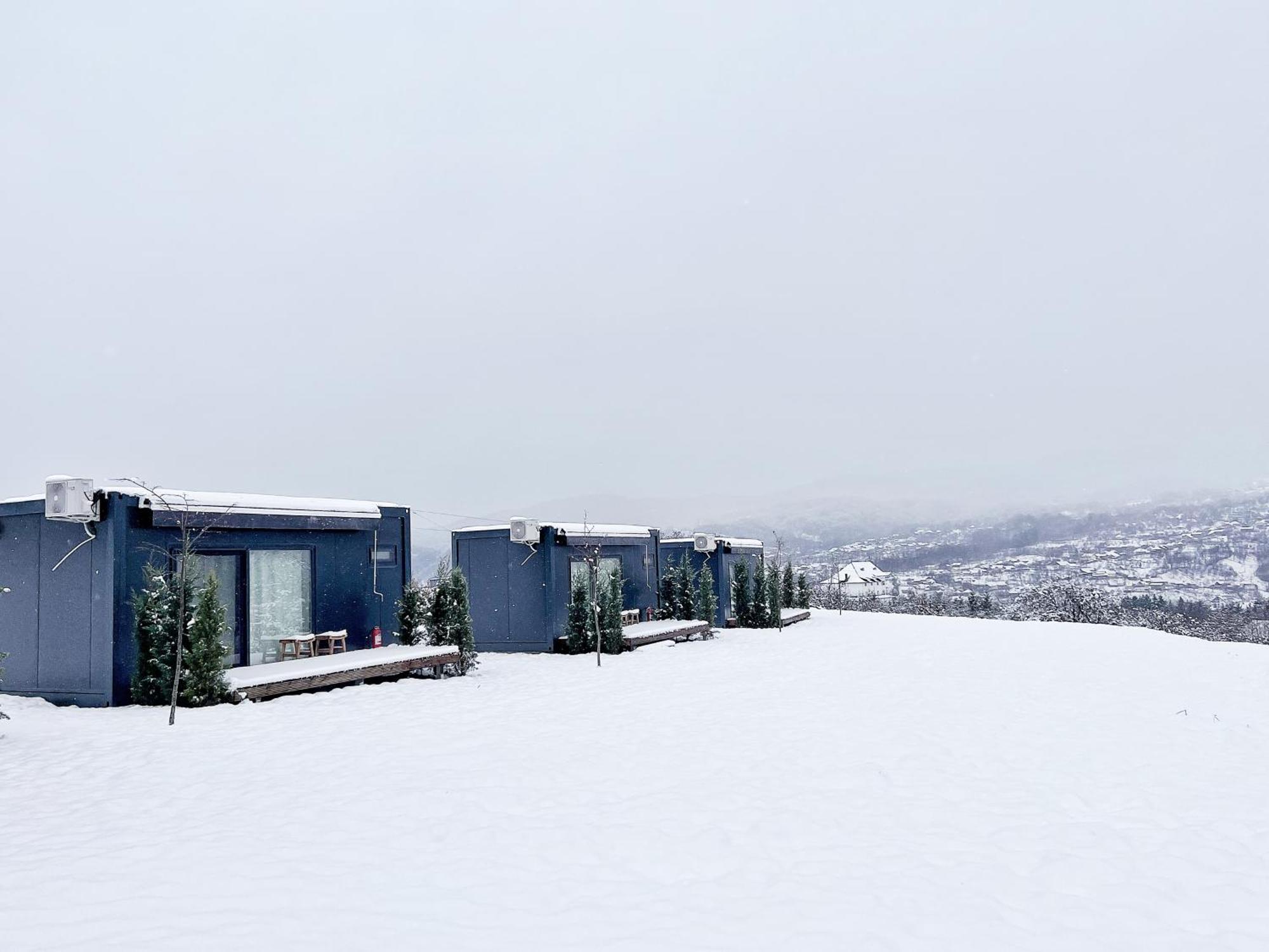 Hotel Flandra Glamping Corbeni Exteriér fotografie