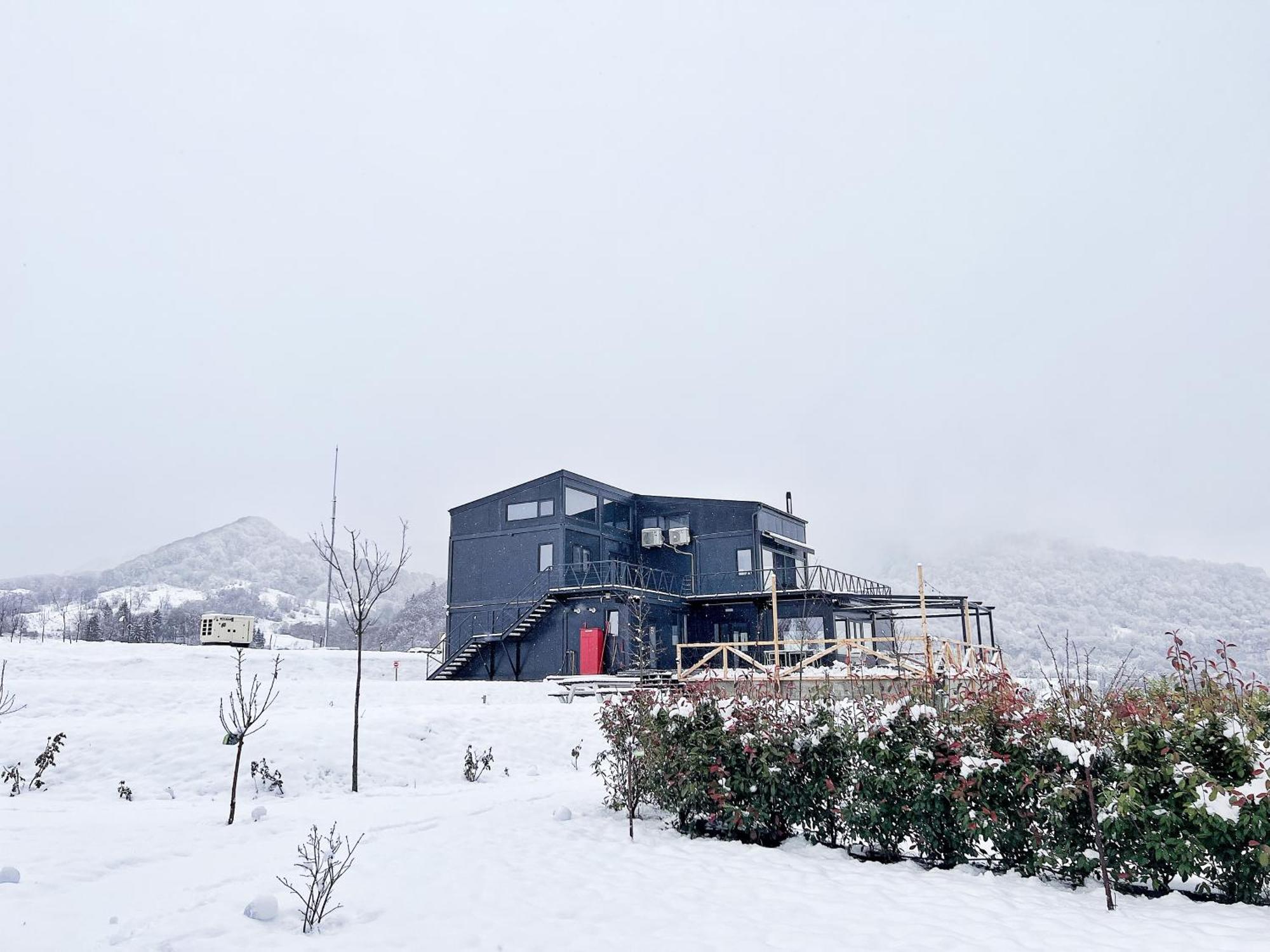 Hotel Flandra Glamping Corbeni Exteriér fotografie
